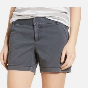 CALSON COTTON TWILL MID RISE  NORDSTROM GRAY SHORTS NEW